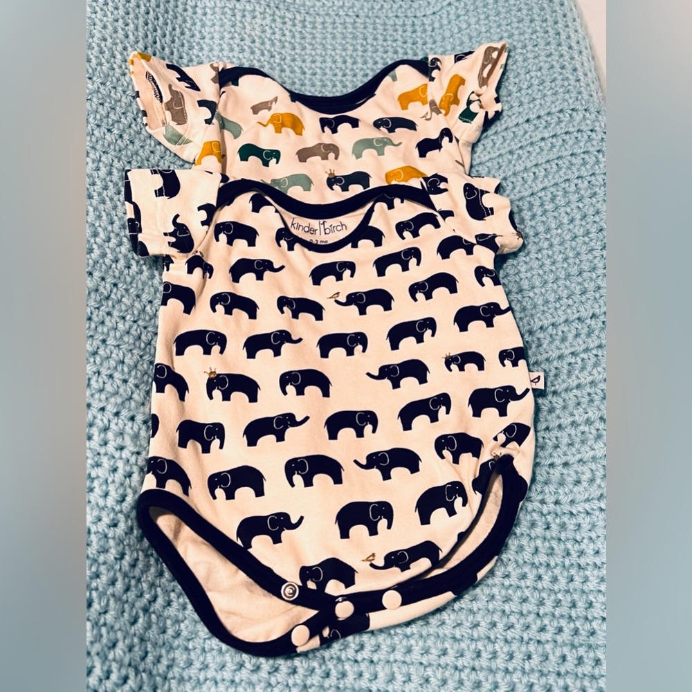 Kinder Birch Organic Cotton Onsies Bundle